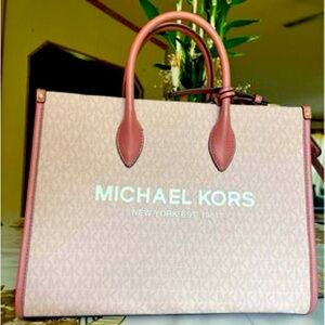 Pink MK handbag
